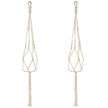 Plant Hanger Net Bag for Round/Square Pots 4-11in