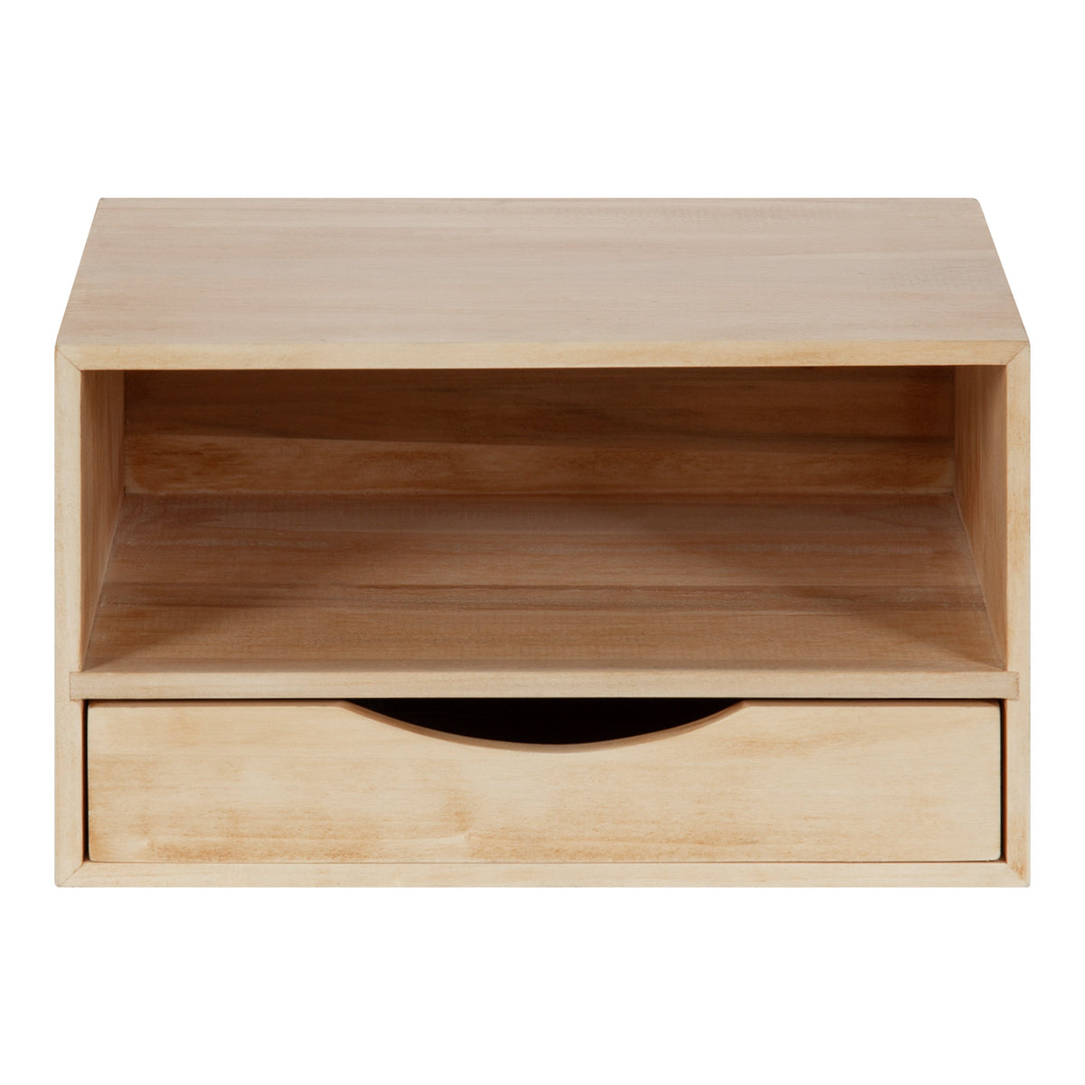 Hutton Floating Wall Shelf with Drawer
